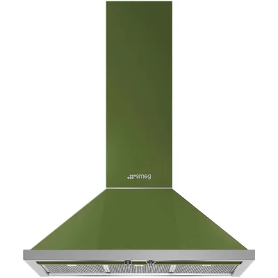 Smeg S Cappa aspirante a parete KPF9OG finitura verde oliva da 90 cm - IN PROMOZIONE FINO AL 6/07