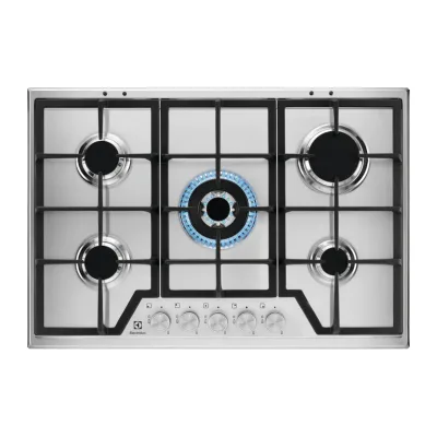 PRONTA CONSEGNA - Electrolux | Piano cottura a gas Slim Profile KGS7536SX finitura inox da 75 cm