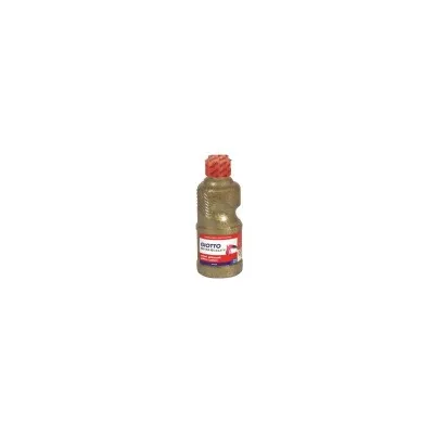GIOTTO FLACONE 250ML TEMPERA ORO GLITTER 531201