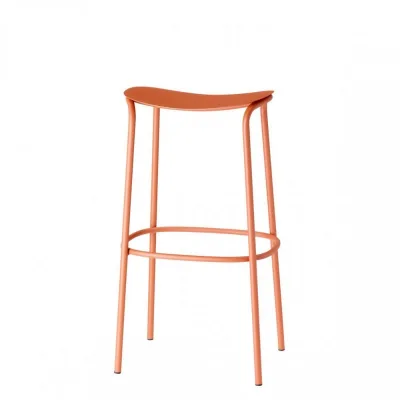 Scab Sgabello Trick art. 2523 con struttura in metallo e scocca in metallo da h. 75 cm - CON VOUCHER 15% NEL CARRELLO