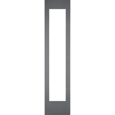 Gaggenau Cornice porta in acciaio inox spazzolato scuro RVA421122L con maniglia - RICHIEDERE PREVENTIVO