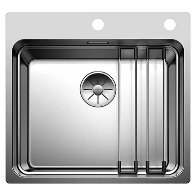 Blanco | Lavello una vasca ETAGON 500-IF/A 1521748 in acciaio inox da 54x50 cm - Sopratop/Filotop