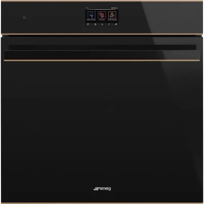 Smeg S Forno combinato vapore SO6604S4PNR finitura vetro nero e rame da 60 cm - IN PROMOZIONE FINO AL 6/07
