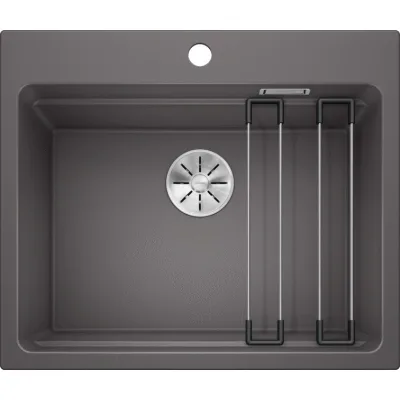 Blanco Lavello una vasca ETAGON 6 1524540 finitura grigio roccia da 60x51 cm - Sopratop