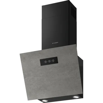 Faber Cappa a parete GREXIA GRES LG A60 330.0694.727 finitura grigio chiaro da 60 cm