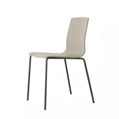 Scab Sedia Alice Wood art. 2845 con struttura in metallo e scocca in legno - CON VOUCHER 15% NEL CARRELLO