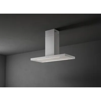 Falmec Cappa a isola Plane Plus finitura bianco da 120 cm - IN PROMOZIONE CON VOUCHER FINO AL 6/07