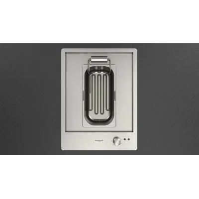 Fulgor Friggitrice elettrica CPH 401 FR X finitura acciaio inox da 40 cm