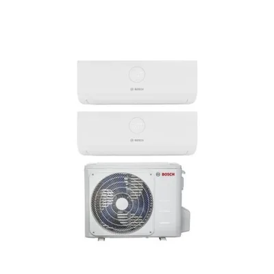 Climatizzatore Condizionatore Bosch Dual split serie Climate 3000i inverter da 7000+9000 Btu con CL5000M 41/2 E Wi-Fi Optional R-32 7+9 A++/A+