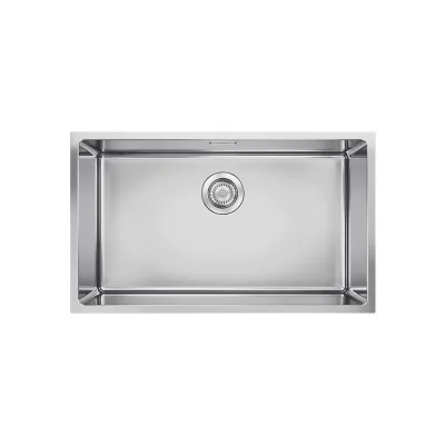 Blanco | Lavello a una vasca QUATO 700-U 1528231 in acciaio inox da 74x44 cm - Sottotop