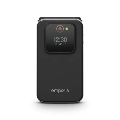EMPORIA JOY LTE 4G 2.8" CLAMSHELL EASY SMARTPHONE 4G LTE ITALIA BLACK