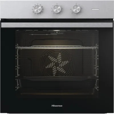 Hisense: Forno ventilato da incasso BIV62111AX finitura inox/nero da 60 cm
