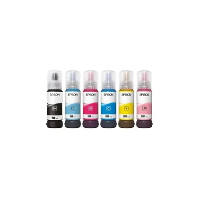 INCHIOSTRO COMPATIBILE EPSON 107 107LC C13T09B540 CIANO CHIARO EcoTank ET-18100