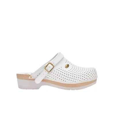Calzatura clog supercomfort b/s bycast u white 37