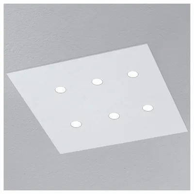 Minitallux Plafoniera a LED SWING6 in diverse finiture by Icone Luce