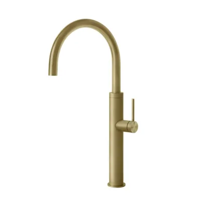 Gessi Miscelatore monocomando Kitchen 60016 727 finitura Brass Brushed - IN PROMOZIONE FINO AL 6/07