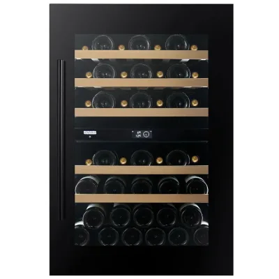 Dunavox Cantinetta vino da incasso/sottotop PRIME-44 DVP-44.120DB finitura nero da 59 cm