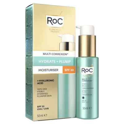 ROC MULTI CORREXION HYDRATE+ PLUMP CREMA SPF30 50ML