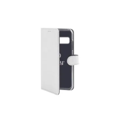 CELLY WALLY CASE GALAXY S10+ WHITE WALLY891WH