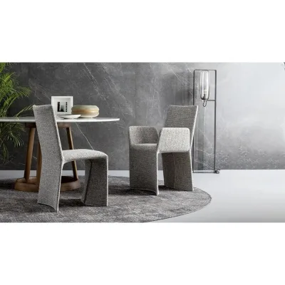 Bonaldo Sedia Ketch con gambe in metallo e seduta a scelta
