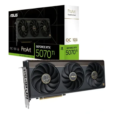 ASUS ProArt NVIDIA GeForce RTX 5070 Ti 16GB GDDR7 OC Edition