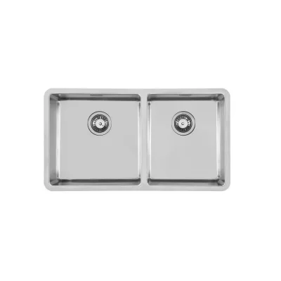 Foster Lavello due vasche 2206 850 finitura acciaio inox da 82x45 cm - IN PROMOZIONE FINO AL 30/06