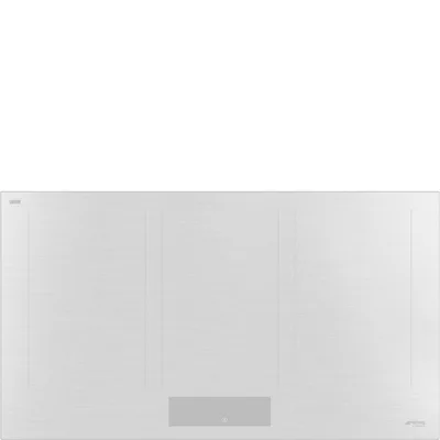 Smeg Piano cottura a induzione SIM3964MWH in vetroceramica bianco opaco da 90 cm