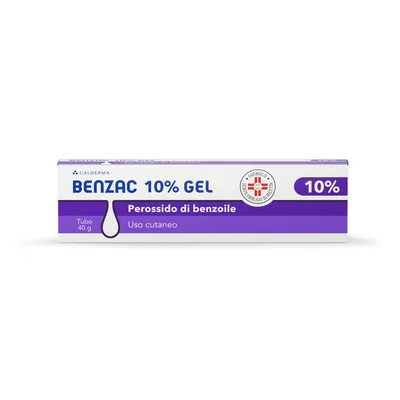 Benzac 10% Gel Perossido di Benzoile 40 g