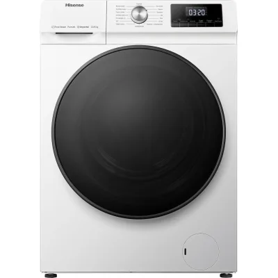 Hisense: Lavasciuga a libera installazione WDQA1014EVJM finitura bianco da 60 cm