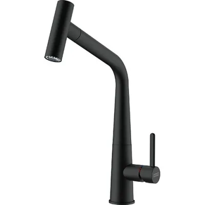 Franke Miscelatore monocomando Icon Pull Doccia 115.0625.190 finitura black matt