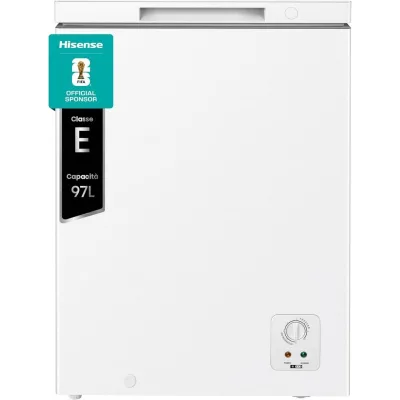 Hisense: Congelatore a pozzo a libera installazione FT100N1BWE finitura bianco da 58 cm
