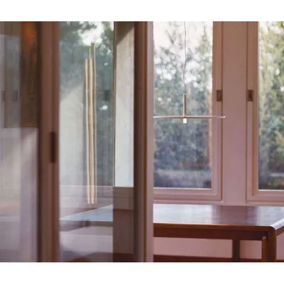 Flos Lampada a sospensione a luce diffusa My Disc finitura bianco opaco