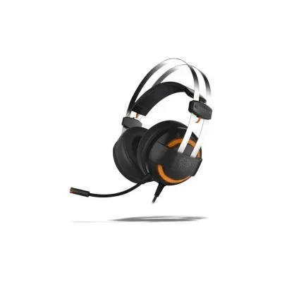 CUFFIE GAMING USB Krom Kode Microfono flessibile Suono 7.1 NXKROMKDE