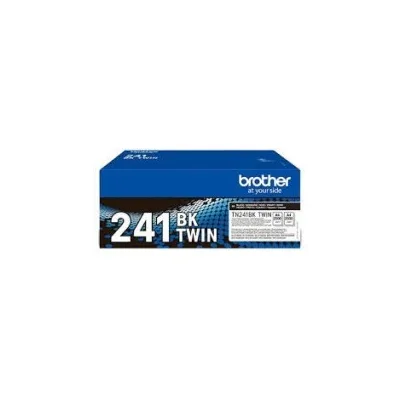 BIPACK TONER ORIGINALE BROTHER HL 3140 DCP 9020 NERO TN-241BK TN241BKTWIN