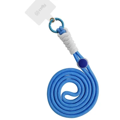 CELLY NECK LACET NYLON LIGHT BLUE LACETNYLLB