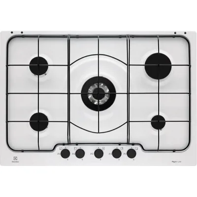Electrolux | Piano cottura a gas Soft PB750UV finitura bianco da 75 cm