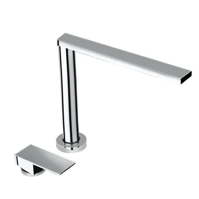 Schock Miscelatore a scomparsa con comando remoto NEW AQUALIFT SXLIFTN90 finitura inox ottico