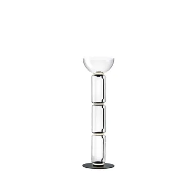 Flos Lampada da terra Noctambule Floor 3 High Cylinder Bowl Big Base finitura nero