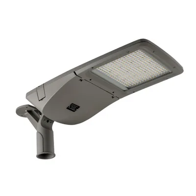 Faro stradale LED in alluminio argento, pannello solare, LED 40W, luce naturale