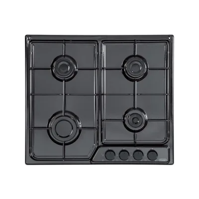 De Longhi Piano cottura a gas FFN 46 ASV finitura nero da 58 cm