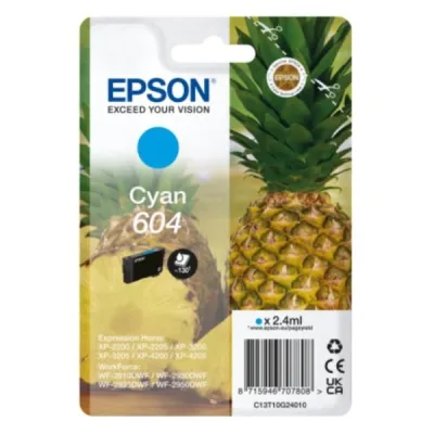 CARTUCCIA INK ANANAS CIANO 604 C13T10G24020