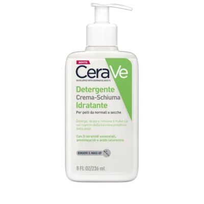 CERAVE DETERGENTE CREMA SCHIUMA IDRATANTE 236ML