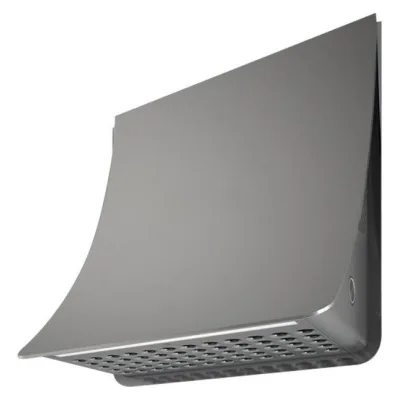 Elica Cappa a parete NUAGE PAINTABLE/F/75 PRF0098374 finitura acciaio inox e bianco da 76 cm