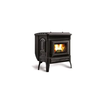 Extraflame Stufa a pellet ventilata TEODORA EVO 1294000 finitura nero