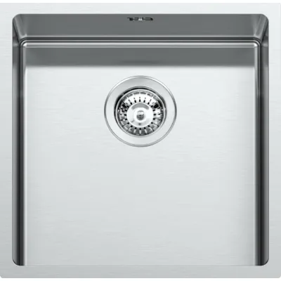 Barazza Lavello una vasca quadra R12 1QR406 finitura inox AISI 316 satinato da 40x40 cm - IN PROMOZIONE FINO AL 6/07