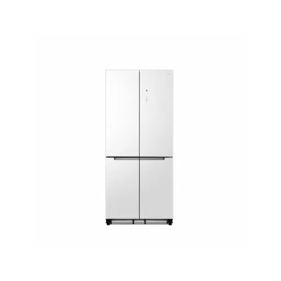 GRF Frigorifero side by side cross door RTC8459WJWG1 finitura vetro bianco da 84 cm