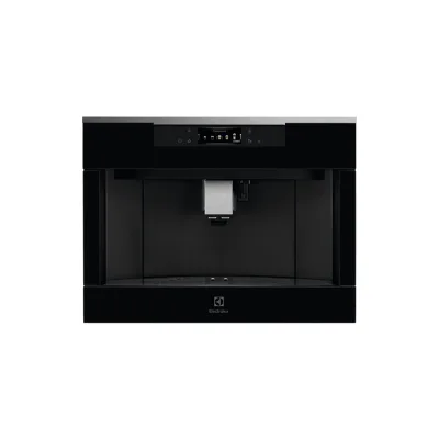 Electrolux Macchina da caffè automatica da incasso KBC85X finitura inox e nero da 60 cm