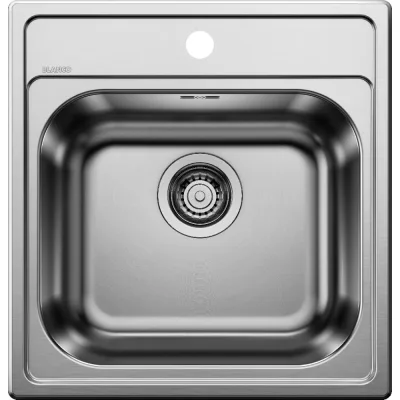 Blanco | Lavello una vasca Blanco |DANA 45 1625322 in acciaio inox da 48x50 cm - Sopratop