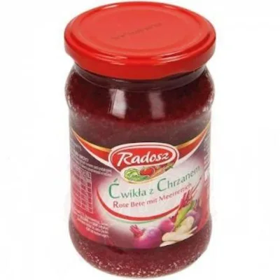 Radosz Ćwikła z chrzanem 290 g – Barbabietole con Rafano