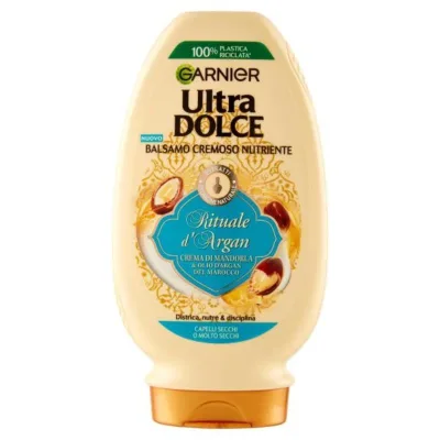 Balsamo Nutriente Crema di Mandorla e Olio d’Argan 200ml Per Capelli Secchi e Sfibrati